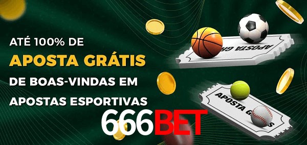 666Bet Ate 100% de Aposta Gratis