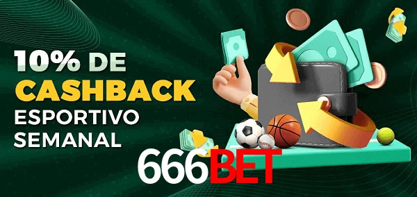 10% de bônus de cashback na 666Bet